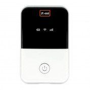 X-mi Mobile Router LTE MF903 - безжичен рутер тип бисквитка за безжичен интернет (бял)