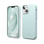 Elago Soft Silicone Case - силиконов (TPU) калъф за iPhone 13 mini (зелен)