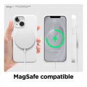 Elago Soft Silicone Case - силиконов (TPU) калъф за iPhone 13 mini (бял) 7