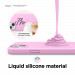 Elago Soft Silicone Case - силиконов (TPU) калъф за iPhone 13 (розов) 3