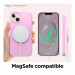 Elago Soft Silicone Case - силиконов (TPU) калъф за iPhone 13 (розов) 8