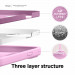 Elago Soft Silicone Case - силиконов (TPU) калъф за iPhone 13 (розов) 4