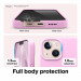 Elago Soft Silicone Case - силиконов (TPU) калъф за iPhone 13 (розов) 5