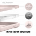 Elago Soft Silicone Case - силиконов (TPU) калъф за iPhone 13, iPhone 14 (светлорозов) 4