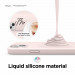 Elago Soft Silicone Case - силиконов (TPU) калъф за iPhone 13, iPhone 14 (светлорозов) 3