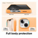Elago Soft Silicone Case - силиконов (TPU) калъф за iPhone 13 (оранжев) 5