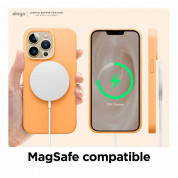 Elago Soft Silicone Case for iPhone 13 (orange) 7