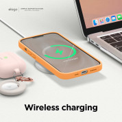 Elago Soft Silicone Case for iPhone 13 (orange) 6