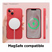 Elago Soft Silicone Case - силиконов (TPU) калъф за iPhone 13 (червен) 8