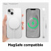 Elago Soft Silicone Case - силиконов (TPU) калъф за iPhone 13 (бял) 7
