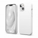 Elago Soft Silicone Case - силиконов (TPU) калъф за iPhone 13 (бял) 1
