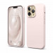 Elago Soft Silicone Case - силиконов (TPU) калъф за iPhone 13 Pro (светлорозов) 1