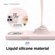 Elago Soft Silicone Case - силиконов (TPU) калъф за iPhone 13 Pro (светлорозов) 2