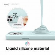 Elago Soft Silicone Case - силиконов (TPU) калъф за iPhone 13 Pro (зелен) 2