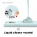 Elago Soft Silicone Case - силиконов (TPU) калъф за iPhone 13 Pro (зелен) 3