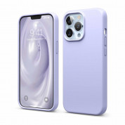 Elago Soft Silicone Case - силиконов (TPU) калъф за iPhone 13 Pro (лилав)