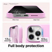 Elago Soft Silicone Case - силиконов (TPU) калъф за iPhone 13 Pro Max (розов) 4