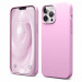 Elago Soft Silicone Case - силиконов (TPU) калъф за iPhone 13 Pro Max (розов) 1