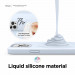 Elago Soft Silicone Case - силиконов (TPU) калъф за iPhone 13 Pro Max (светлосин) 3