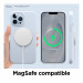 Elago Soft Silicone Case - силиконов (TPU) калъф за iPhone 13 Pro Max (светлосин) 8