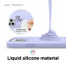 Elago Soft Silicone Case - силиконов (TPU) калъф за iPhone 13 Pro Max (лилав) 3
