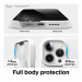 Elago Soft Silicone Case - силиконов (TPU) калъф за iPhone 13 Pro Max (бял) 5