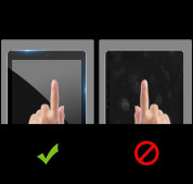DUX DUCIS Full Coveraged Tempered Glass Protector - калено стъклено защитно покритие за дисплея на Apple iPad 9 (2021), iPad 8 (2020), iPad 7 (2019) (прозрачен) 4