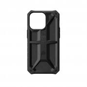 Urban Armor Gear Monarch Case - удароустойчив хибриден кейс за iPhone 13 Pro (черен) 4
