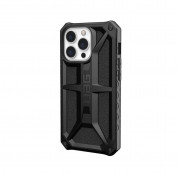 Urban Armor Gear Monarch Case - удароустойчив хибриден кейс за iPhone 13 Pro (черен) 1