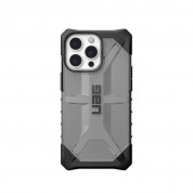 Urban Armor Gear Plasma - удароустойчив хибриден кейс за iPhone 13 Pro (черен-прозрачен)
