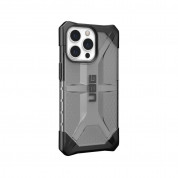 Urban Armor Gear Plasma - удароустойчив хибриден кейс за iPhone 13 Pro (черен-прозрачен) 2