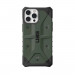 Urban Armor Gear Pathfinder Case - удароустойчив хибриден кейс за iPhone 13 Pro Max (тъмнозелен) 1