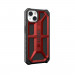 Urban Armor Gear Monarch Case - удароустойчив хибриден кейс за iPhone 13 (червен) 3