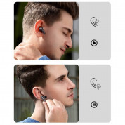 Baseus Simu S2 Active Noise Cancelling TWS In-Ear Bluetooth Earphones (NGS2-0G) - безжични блутут слушалки с кейс за мобилни устройства (сив)  12