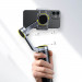 Baseus 3-Axis Gimbal Stabilizer for photos and video recording for iOS and Android (SUYT-D0G) - уникален захващащ стабилизатор за смартфони (сив) 10