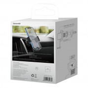 Baseus Easy Control Gravity Car Vent Mount (SUYK000101) - поставка за радиатора на кола за смартфони с дисплеи до 6.7 инча (черен) 19