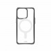 Urban Armor Gear Plyo Case With MagSafe - удароустойчив хибриден кейс с MagSafe за iPhone 13 Pro (черен-прозрачен) 5