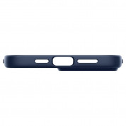 Spigen Liquid Air Case - силиконов (TPU) калъф с висока степен на защита за iPhone 13 Pro (син) 8