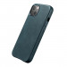 iCarer Leather Oil Wax MagSafe Case - кожен (естествена кожа) кейс с MagSafe за iPhone 13 (син) 8