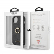 Guess Hard Case 4G With Ring Stand for iPhone 13 (black) 6