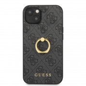 Guess Hard Case 4G With Ring Stand for iPhone 13 (black) 5