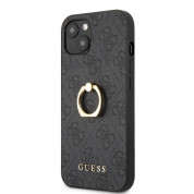 Guess Hard Case 4G With Ring Stand for iPhone 13 (black) 1