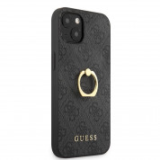 Guess Hard Case 4G With Ring Stand for iPhone 13 (black) 3
