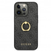 Guess Hard Case 4G With Ring Stand for iPhone 13 Pro Max (black) 2
