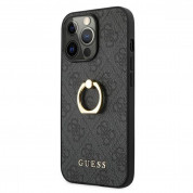 Guess Hard Case 4G With Ring Stand for iPhone 13 Pro Max (black)