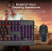 Vertux Orion Backlit Ergonomic Wired Gaming Keyboard & Mouse - комплект геймърска клавиатура с LED подсветка и мишка (за PC) (черен) 4
