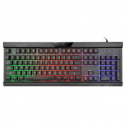 Vertux Amber Pro Performance Gaming Keyboard - геймърска клавиатура с LED подсветка (за PC) (черен)
