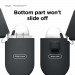Elago AirPods 3 Silicone Hang Case - силиконов калъф с карабинер за Apple AirPods 3 (черен) 4