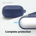 Elago AirPods 3 Silicone Hang Case - силиконов калъф с карабинер за Apple AirPods 3 (тъмносин) 6