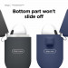Elago AirPods 3 Silicone Hang Case - силиконов калъф с карабинер за Apple AirPods 3 (тъмносин) 4